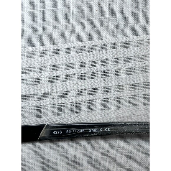 Helium 4276 Black Rectangle Eyeglasses Frames Only 56-17-145 Smblk Rectangular - Picture 3 of 7